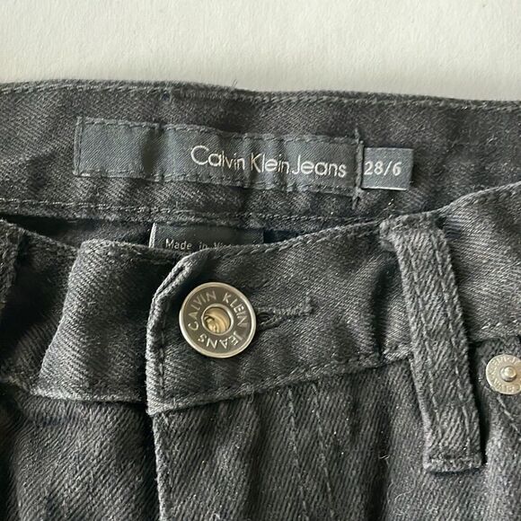 Calvin Klein Jeans, Skinny Stretch Black, 28/6 - Picture 4 of 5